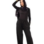 Black linen pants
